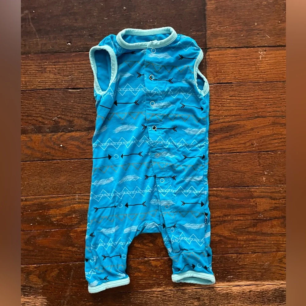 Kickee Pants Tank Romper - Size Newborn